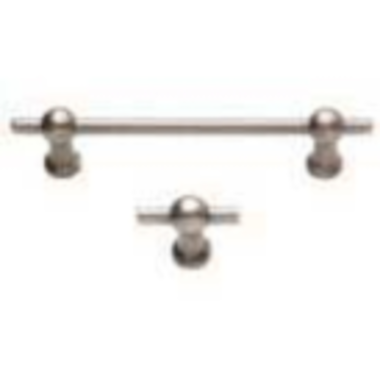Quincalux meubelgreep 128mm 124-28/124-kt tin-mess ing