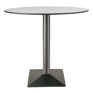 Pietement step 400x400mm h.730mm noir  