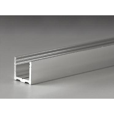 Profil de compensation latéral verre fixe l 3000mm alu