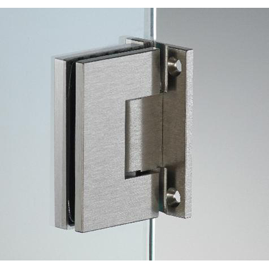 Verstelbare centrale scharnier wand/glas, voor 6/8 mm glas, B50 H80
