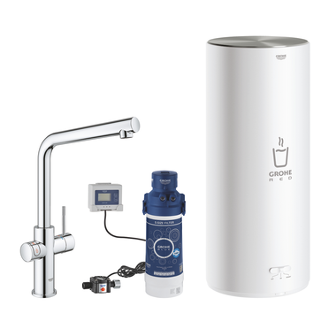 Grohe red duo-l starterkit l-uitloop chroom