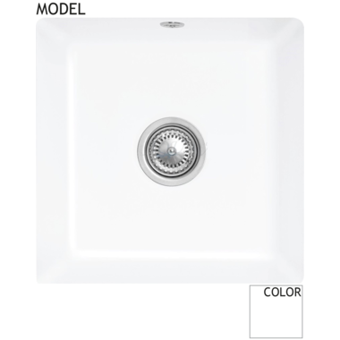 V&B 3325.01.kg subway 50 su blanc neige brillant ceramicplus