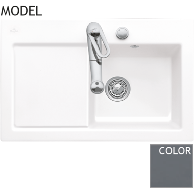 V&B 6714.01.i4 subway 45d graphite ceramicplus