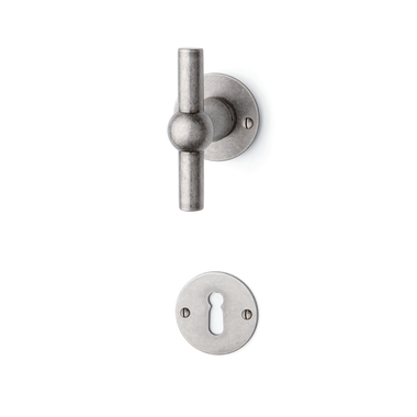 Quincalux deurkruk (1 pr) 124t-00 tin-messing
