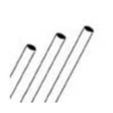 Tube droite d 40mm 3m