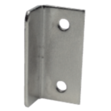 Contre-plaque serrure porte verre 321