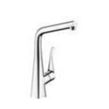 Hansgrohe Metris mitig.evier pivotant fenetre  