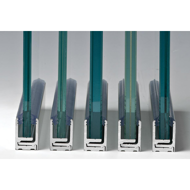 Voorgeboord klikprofiel PROFIX, voor 8/13.5 mm glas, B21 H30 L3000