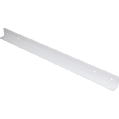 Support tablette 400 x 38 x 25 mm blanc  