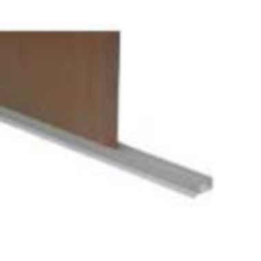 Profile u 4 mètres pour plintes 16/18mm