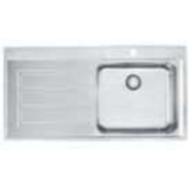 Franke epos inox 1 bac 1000x510 gauche  slimtop | à affleurer 