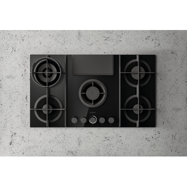 Nikolatesla flame plaque de cuisson verre/fonte 83 cm 