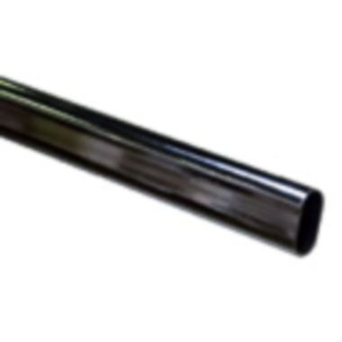 Kastbaar ovaal naadloos 30x15 verchroomd (3m)