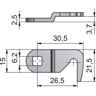Dial Lock 57/58/59 sluithaak