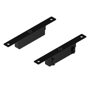 Structura plankdrager zwart 20kg per paar