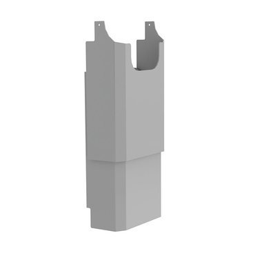 Couvercle de tuyau, Baselift et Manulift, Plastique gris