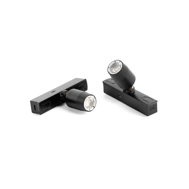 Lite Track led spot 24v 1w zwart (2 st)