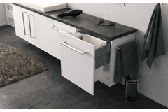 Hailo Laundry Carrier sdb k.60 33l+4l gris 