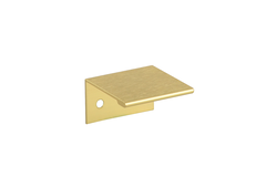 Poignée d'angle alu doré brossé 40x42,2x25mm ea 24 