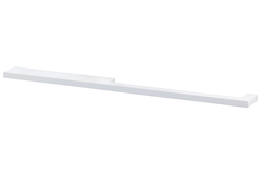 Poignee drimo 320mm aluminium / blanc asymmetrique 