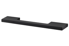 Poignee drimo 160mm aluminium / noir symmetrique 