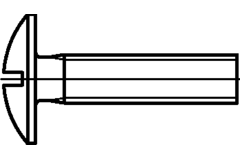 Schroef voor kastbaarhouder M6x35mm