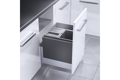 Hailo triple XL 50cm 46l (3 emmers) 18l + 2 x 13l + 18l + 2 x 13l + 1 deksel voor 13 l