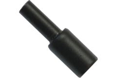 Taquet duplo 3/5mm noir  