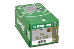 Spax-m vijs 4.5x50 met boorpunt