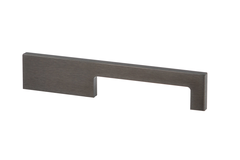 Poignée drimo 160mm alu bronze foncé brossé asymm 