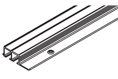 Hawa Clipo 16 rail roulement, alu preforré, à visser, 2500mm