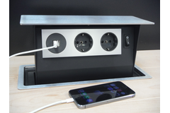 S-box inox nl-d-l (3 prises)  