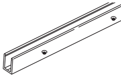 Hawa Porta GF/GWF U-profiel voor vast glas alu