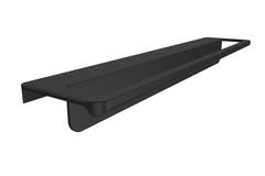 Porte-essuie 'sans poignee' noir 520mm 