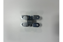 Charnière invisible 68.8x15.7mm nickel brossé 
