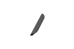 Poignée archive ea192 l240 frêne noir 
