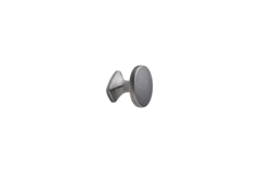 Knop Classic ø34x28 zamak antiek grijs