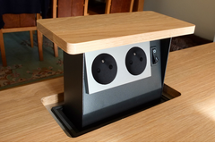 S-box mini inox b-f (2 prises)  