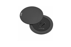 Evoline One usb a/c charger 5v 2.1a zwart + draaideksel