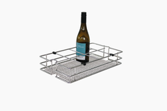 Flessenverdeling voor korf k300mm chroom