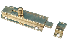 Verrou plat laiton 25 x 60 