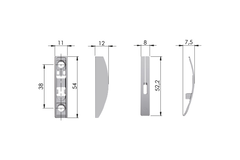 Kiaro easy Fixation montage en appli anthracite 