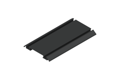 Base Floor onderrail CBD55 6m zwart