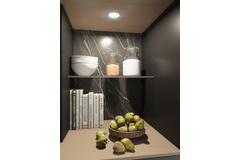 Sun led 3W/24V 3000K noir 
