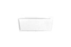 Novy Vision 120 cm blanc verre hotte murale recirc 