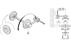 Pba 500-inox sat. dispositif de fermeture libre/oc cupe