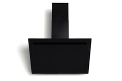 Novy Vision 90 cm zwart glas Zwart wanddampkap