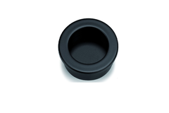 Coque encastrable rond zmc diam 40mm noir  