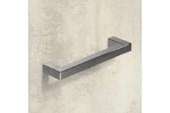 Poignée Cadro, entraxe de perçages 128, L 140.5 mm, B 12.5 mm, H 35 mm, aspect inox brossé