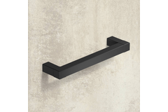 Greep Cadro, boorafstand 128, L 140.5 mm, B 12.5 mm, H 35 mm, mat zwart